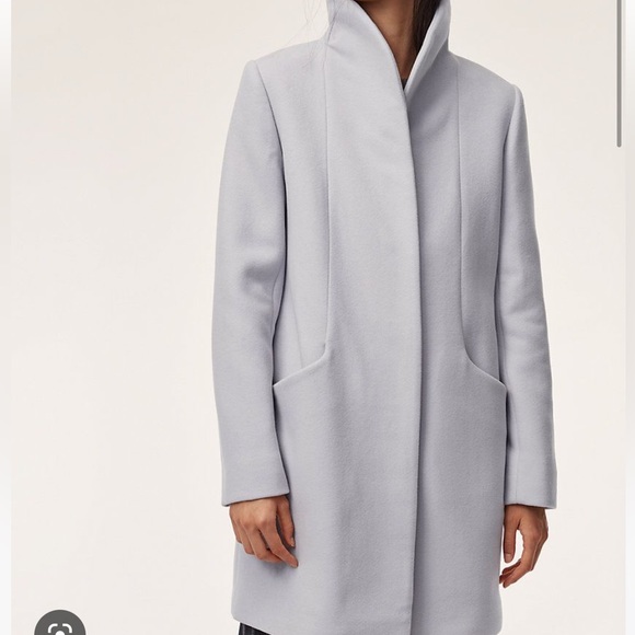 Wilfred Cacoon Coat size small in light violet- Aritzia - Picture 1 of 6
